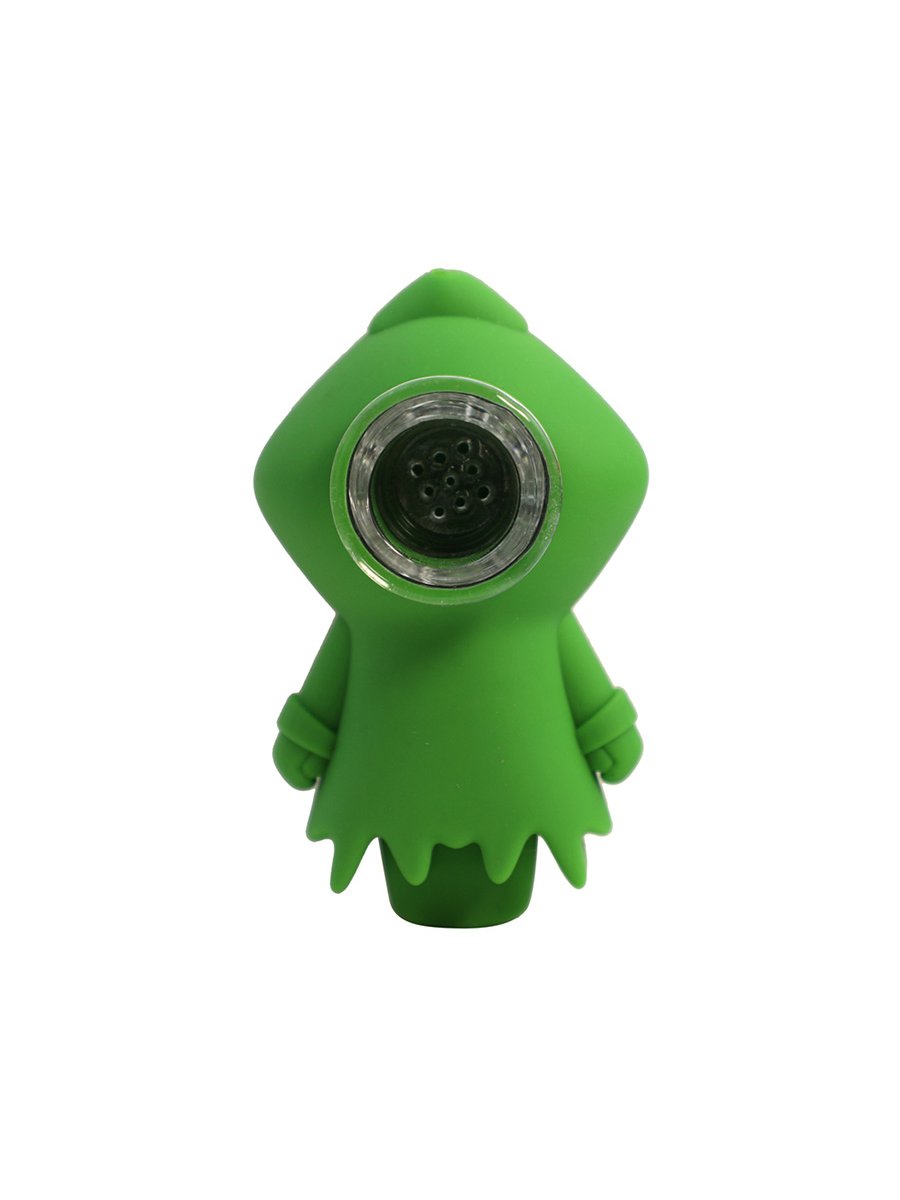 Smiling Ghost Silicone Pipe5