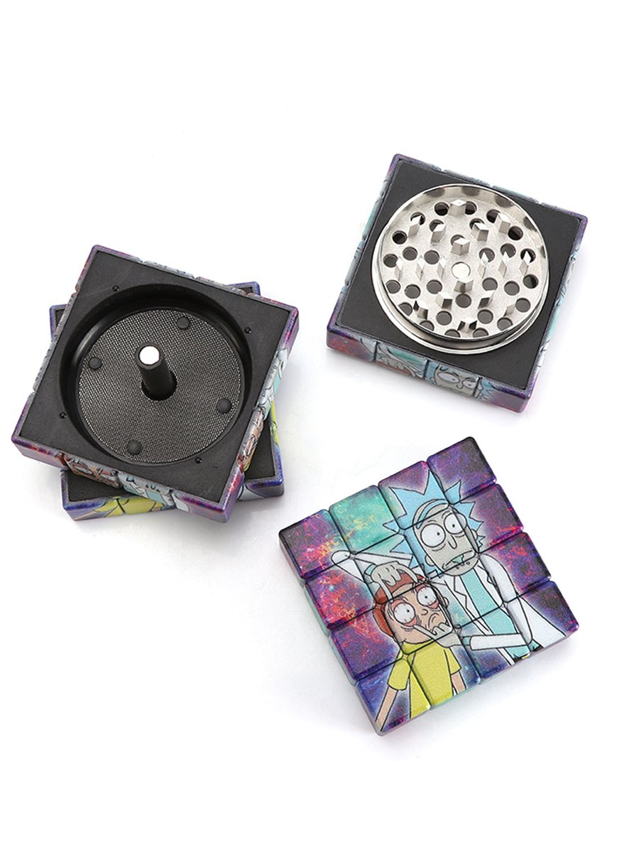 4 Layers Rubiks Cube Herb Grinder 4 Layers Rubiks Cube Herb Grinder