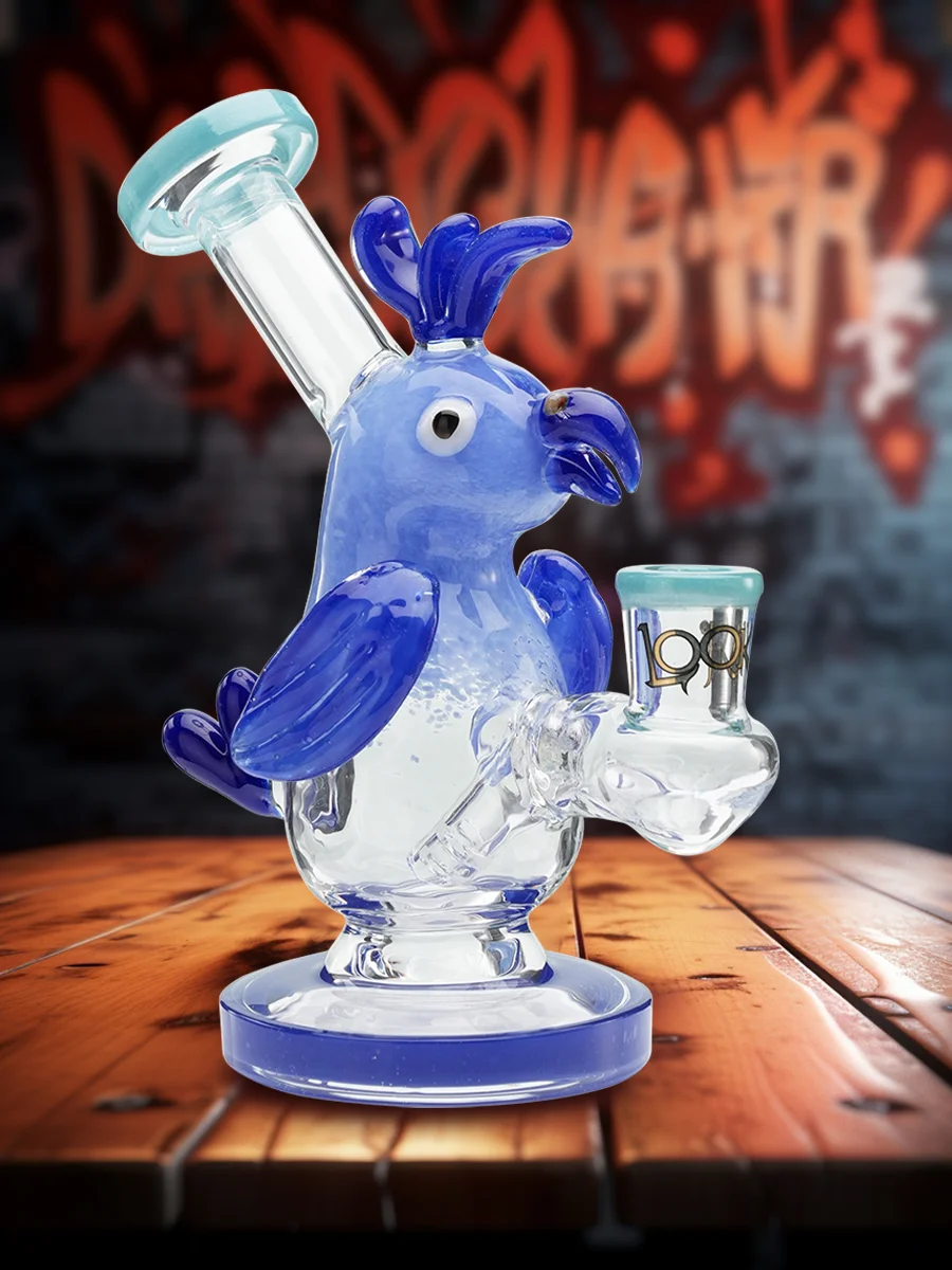 7-inch-cute-chick-bong-dark-blue