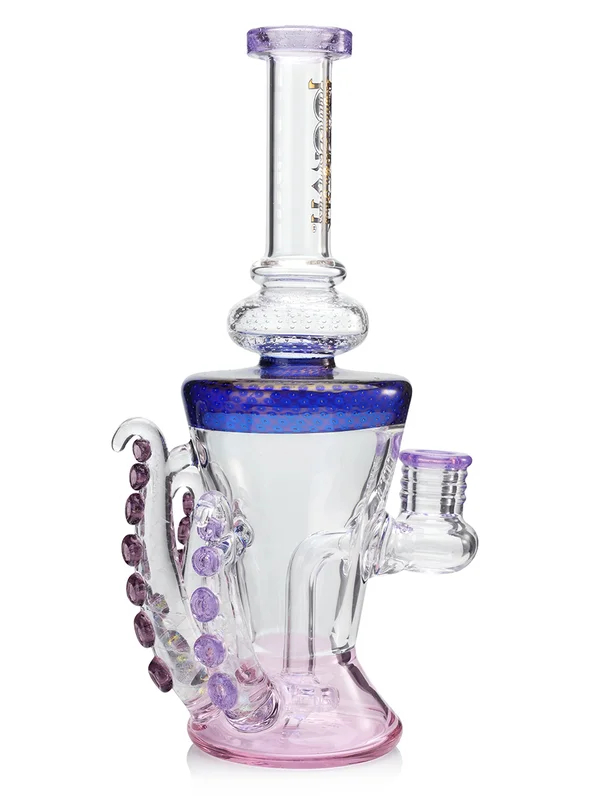 small frosted matte octopus bong pink small frosted matte octopus bong pink