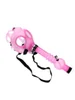 Pink Classic Glow-in-the-Dark Transfer Silicone Gas Mask Bong Main