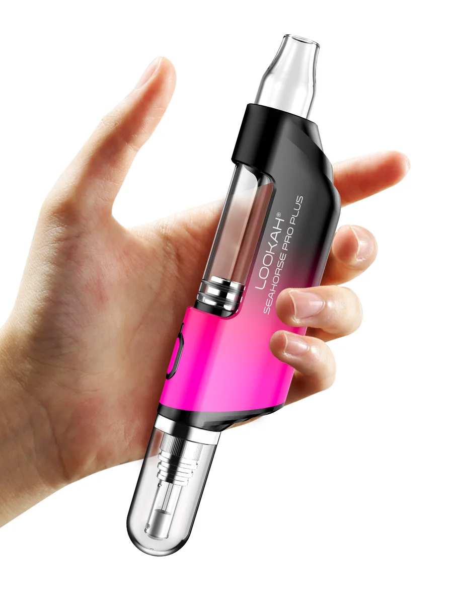 Seahorse Pro Plus Electric Nectar Collector, Color: Purple-Black Spatter