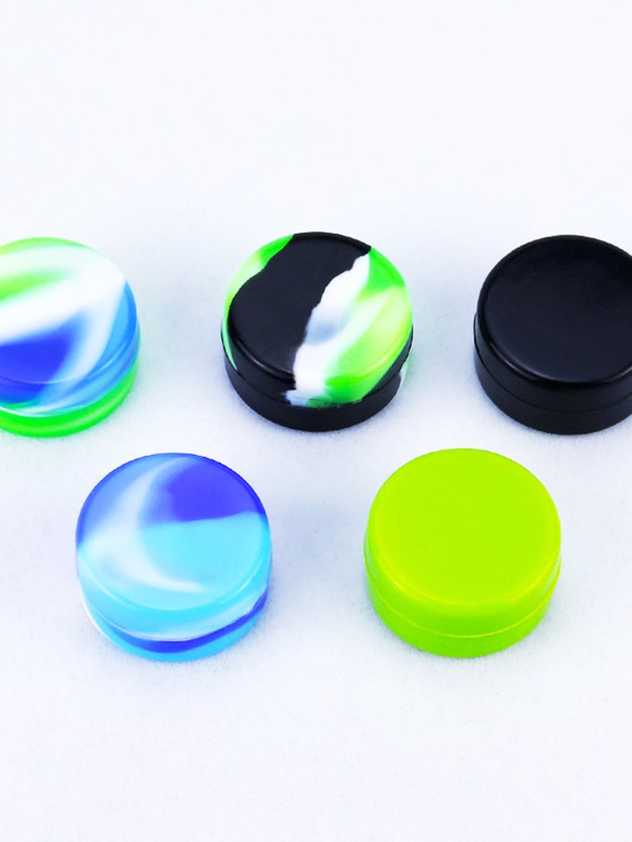 5pcs Silicone Container 5x 5ml, Attribute: 5ML, 10 image