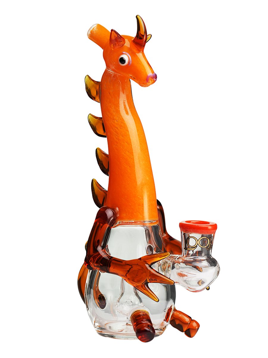 8.6 " Mini Cute Dragon Bong - Green, Colors: Green, 4 image 8.6 " Mini Cute Dragon Bong - Green, Colors: Green, 4 image