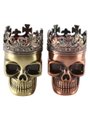 3 Layer Skull Cool Metal Herb Grinder1