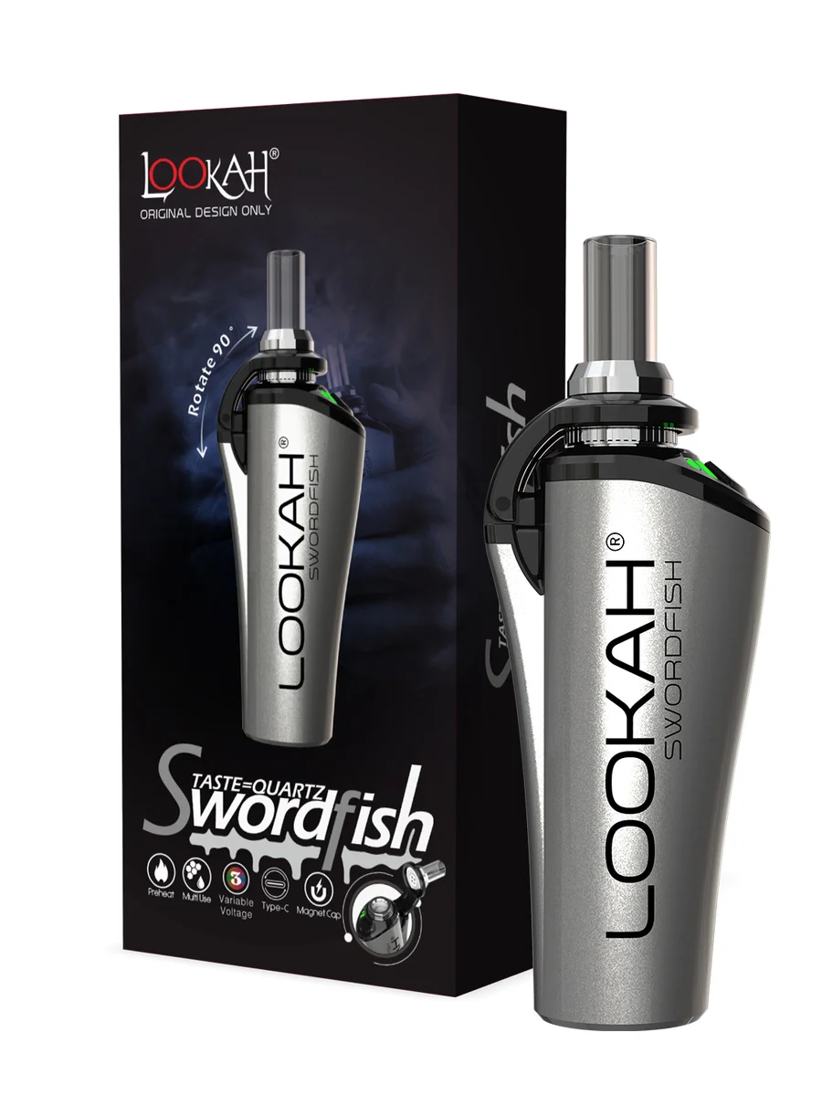 Lookah Swordfish dab pen, Color: Red, 3 image Lookah Swordfish dab pen, Color: Red, 3 image