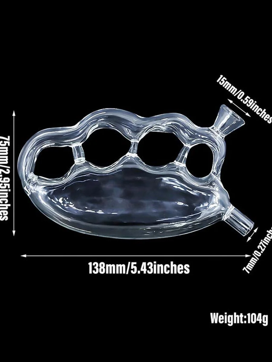 Handheld Glass Smoking Pipe, 2 image