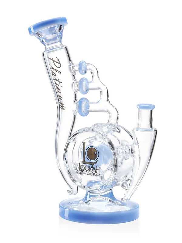 super recycler accordion dab rig blue side super recycler accordion dab rig blue side