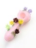 Floral Design Glass Pipe