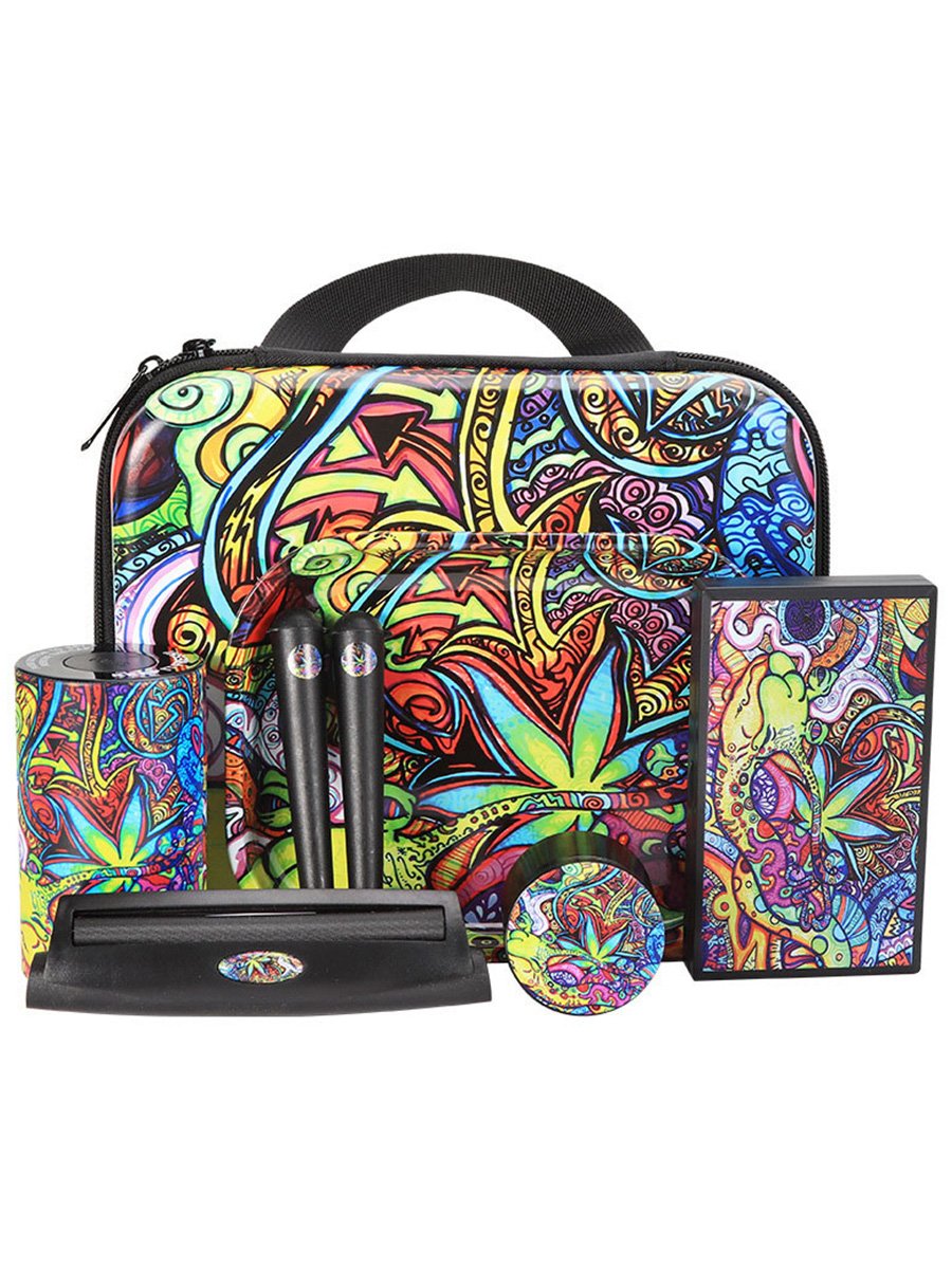 Herb Grinder Rolling Tray Smoking Set B Herb Grinder Rolling Tray Smoking Set B