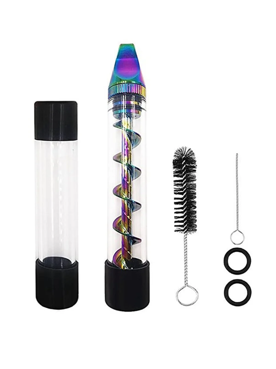 3 in 1 Twisty Glass Blunt Pipe 3 in 1 Twisty Glass Blunt Pipe
