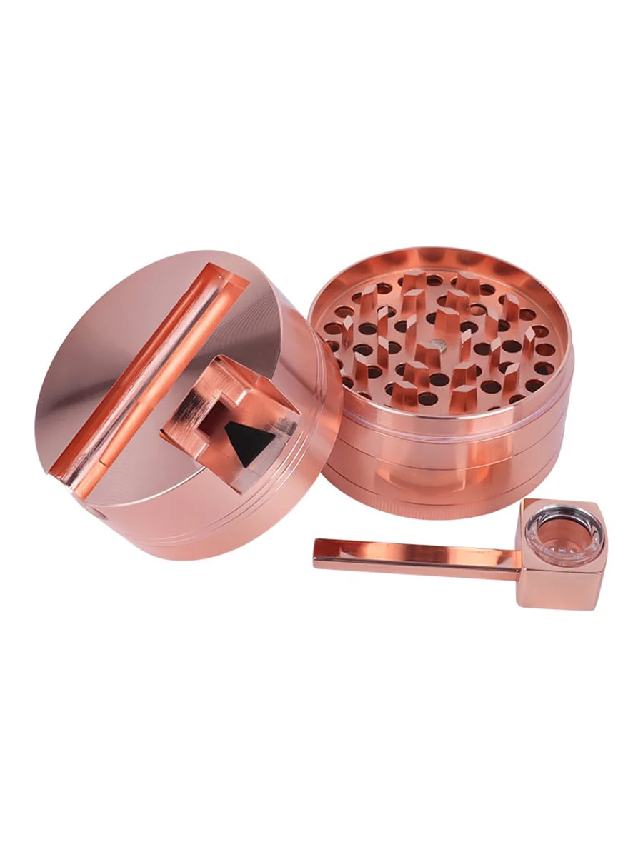 5 layers Zinc Alloy Pipe Herb Grinder5 5 layers Zinc Alloy Pipe Herb Grinder5