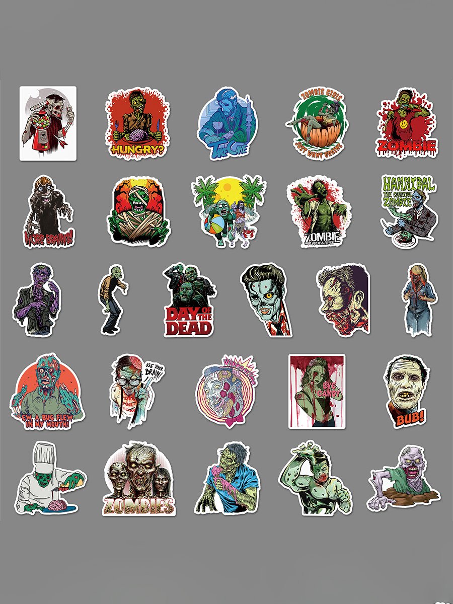 102PCS Zombie & Army Fan Sticker Set3 102PCS Zombie & Army Fan Sticker Set3