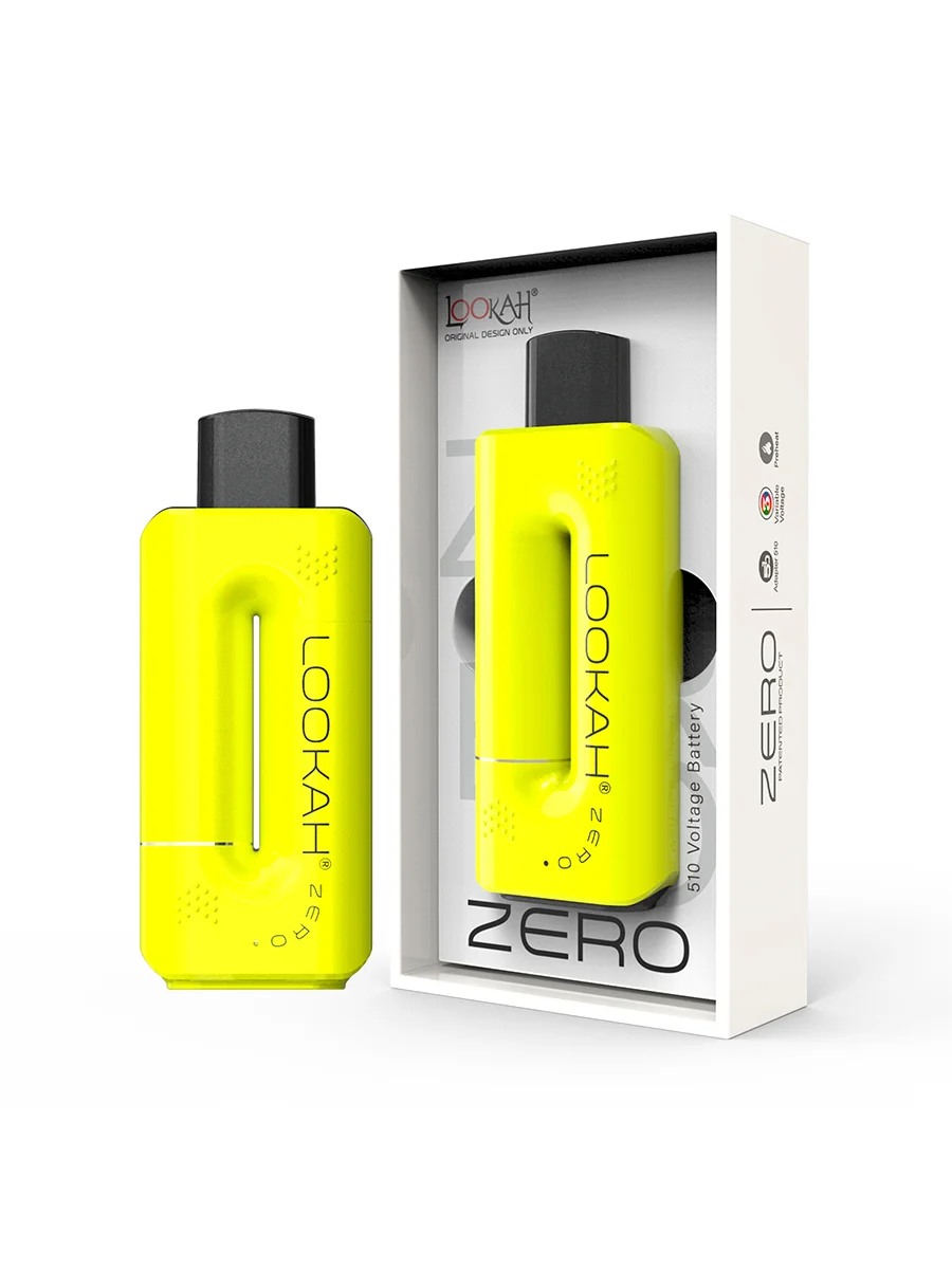 Lookah Zero 510 Thread Battery Neon Green packages