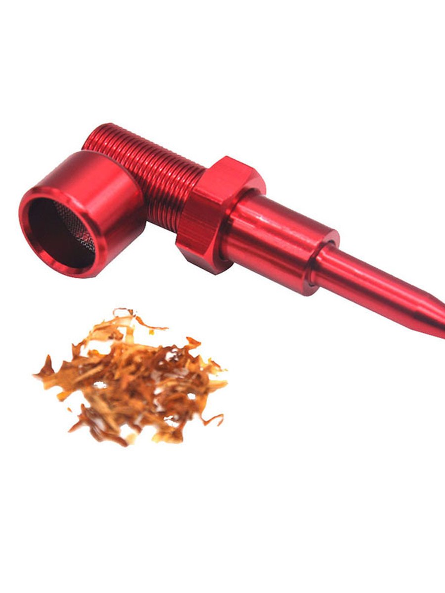 Nut 'N' Bolt Metal Smoking Pipe, Color: Black, 3 image