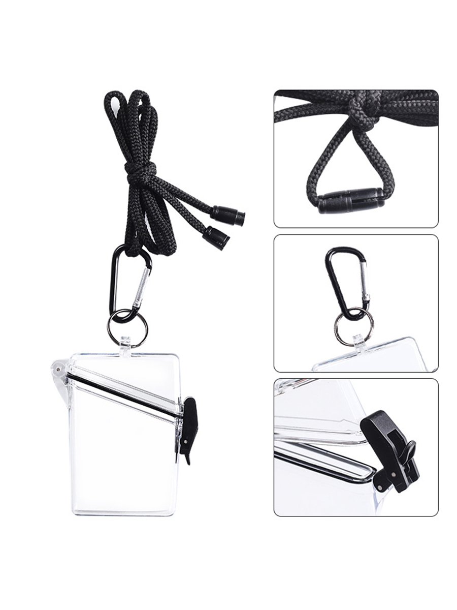 Waterproof Cigarette Case with Lanyard Details Waterproof Cigarette Case with Lanyard Details