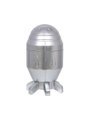4-Layer Rocket-Shaped Zinc Alloy Herb Grinder