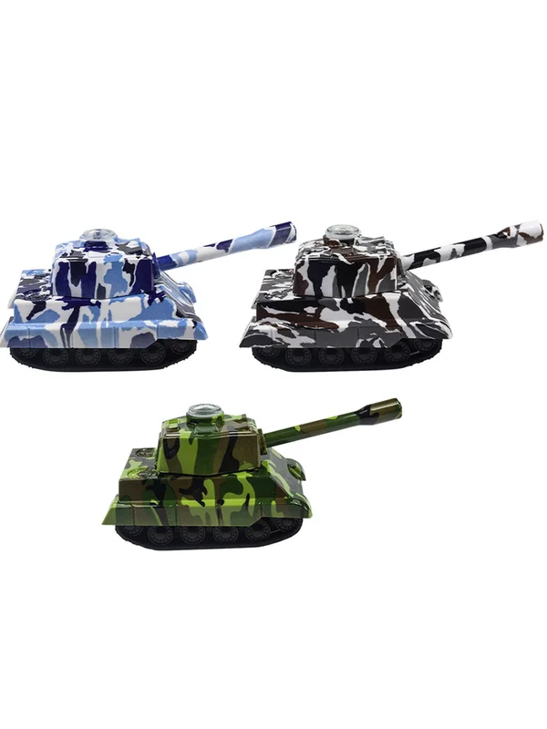 4 Layers Tank Design Weed Grinder, Color: Camouflage Green 4 Layers Tank Design Weed Grinder, Color: Camouflage Green