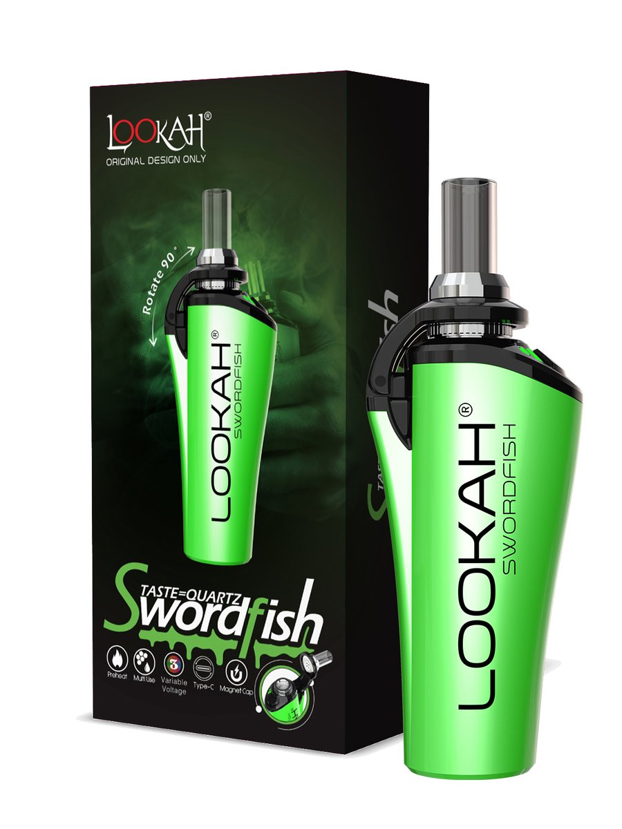 LOOKAH Swordfish Cool Affordable Wax Pen, Color: Black, 4 image