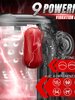 Knight handle accelerated telescoping vibrating digital display fleshlight, Color: Black, 4 image Knight handle accelerated telescoping vibrating digital display fleshlight, Color: Black, 4 image
