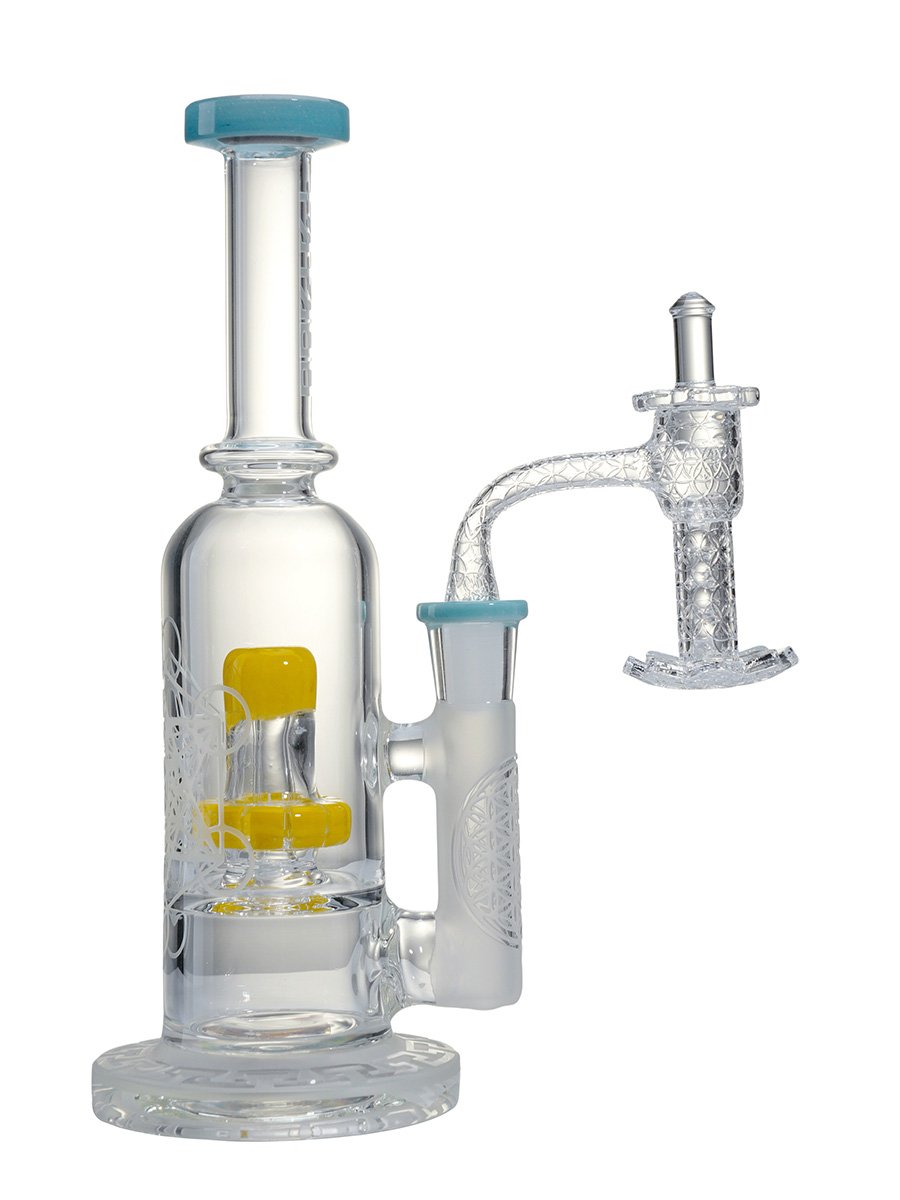 14MM Dark Green Terp Slurper Quartz Dab Nail