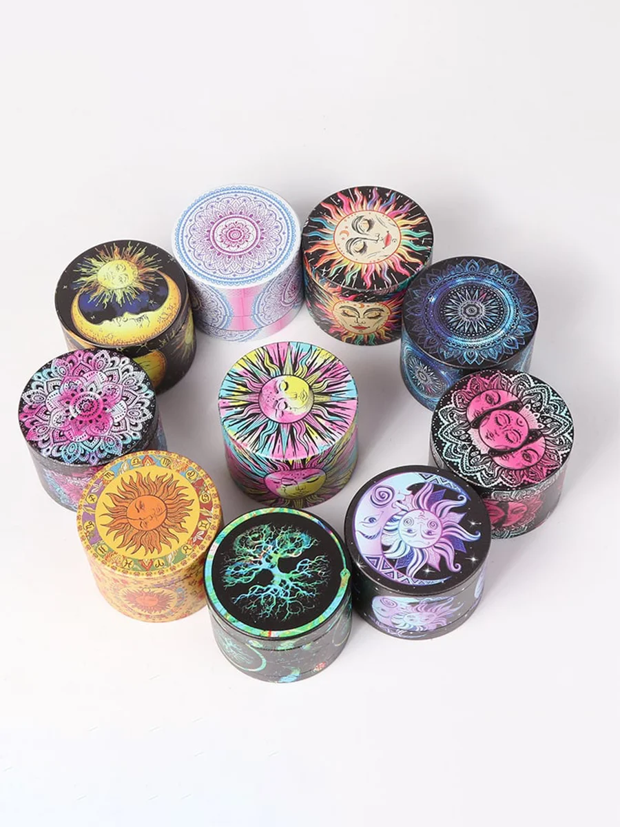 50MM 4 Layer Perfect Zinc Alloy Herb Grinder 50MM 4 Layer Perfect Zinc Alloy Herb Grinder