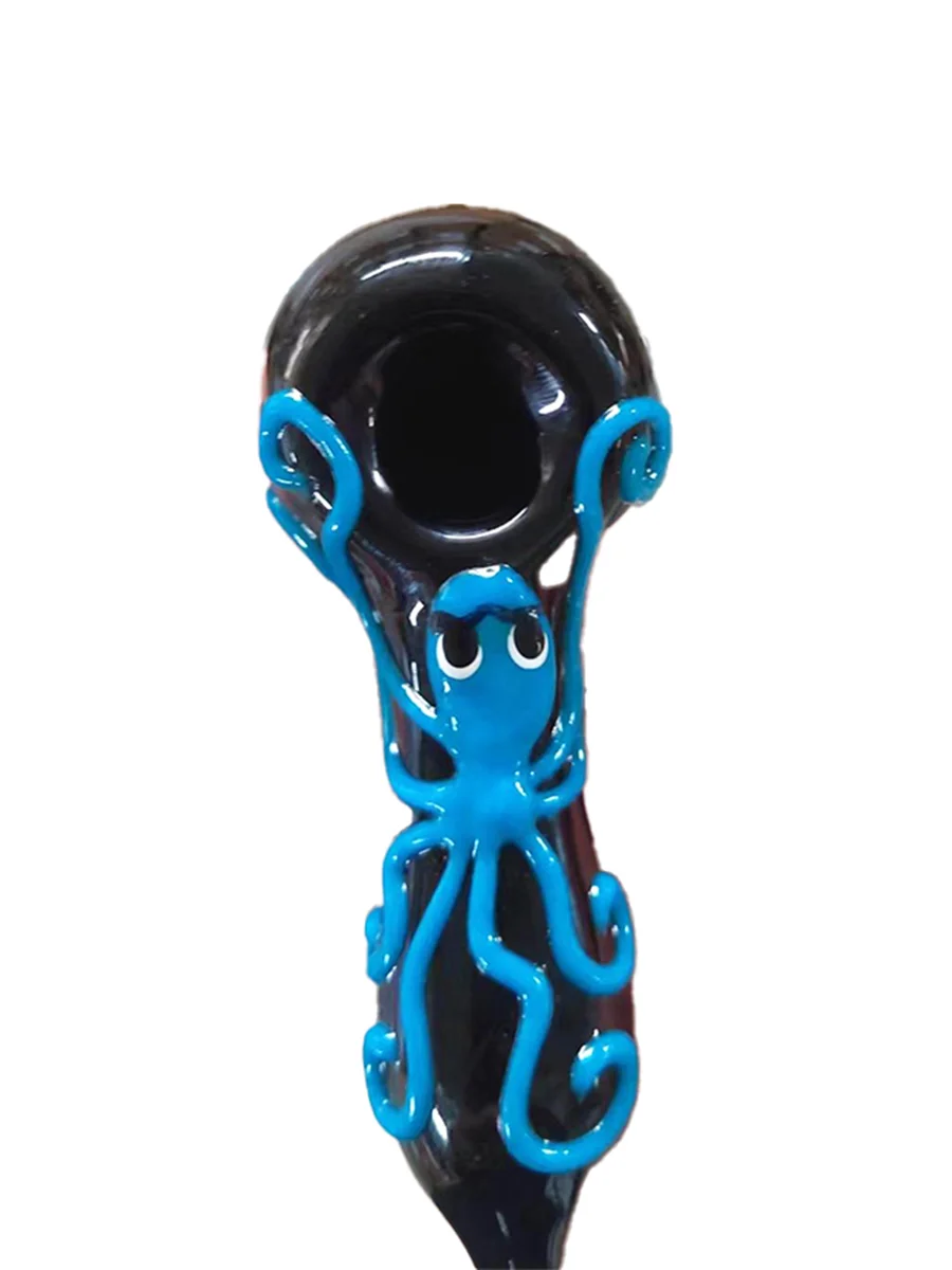 Animal Blend Glass Spoon Smoking Pipe, 3 image