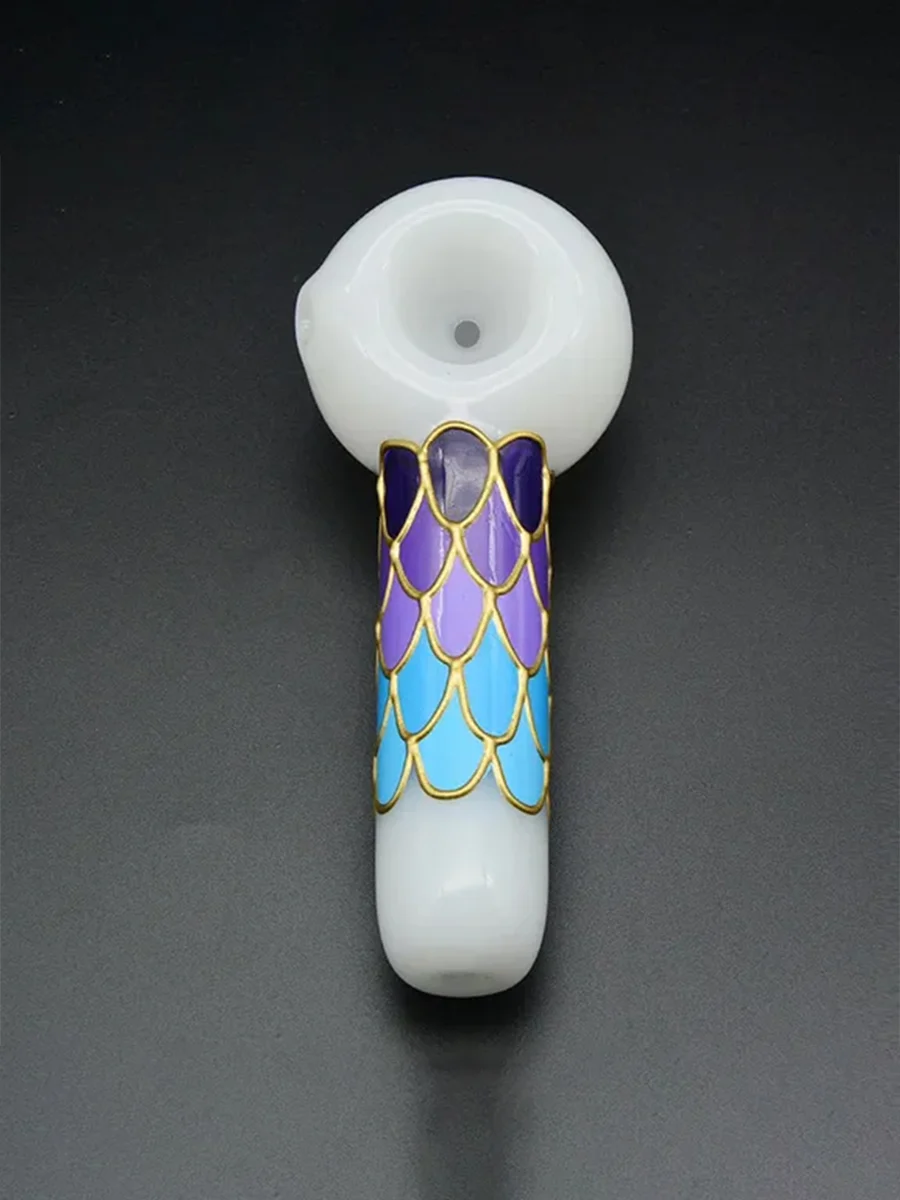 Mermaid Tail Glass Pipe