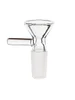 2PCS 14MM Clear Funnel Glass Bong Bowl 2PCS 14MM Clear Funnel Glass Bong Bowl