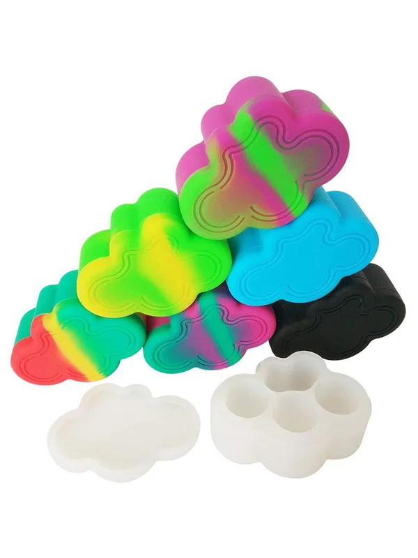 22ml Four-in-One Silicone Wax Container Showcase 22ml Four-in-One Silicone Wax Container Showcase
