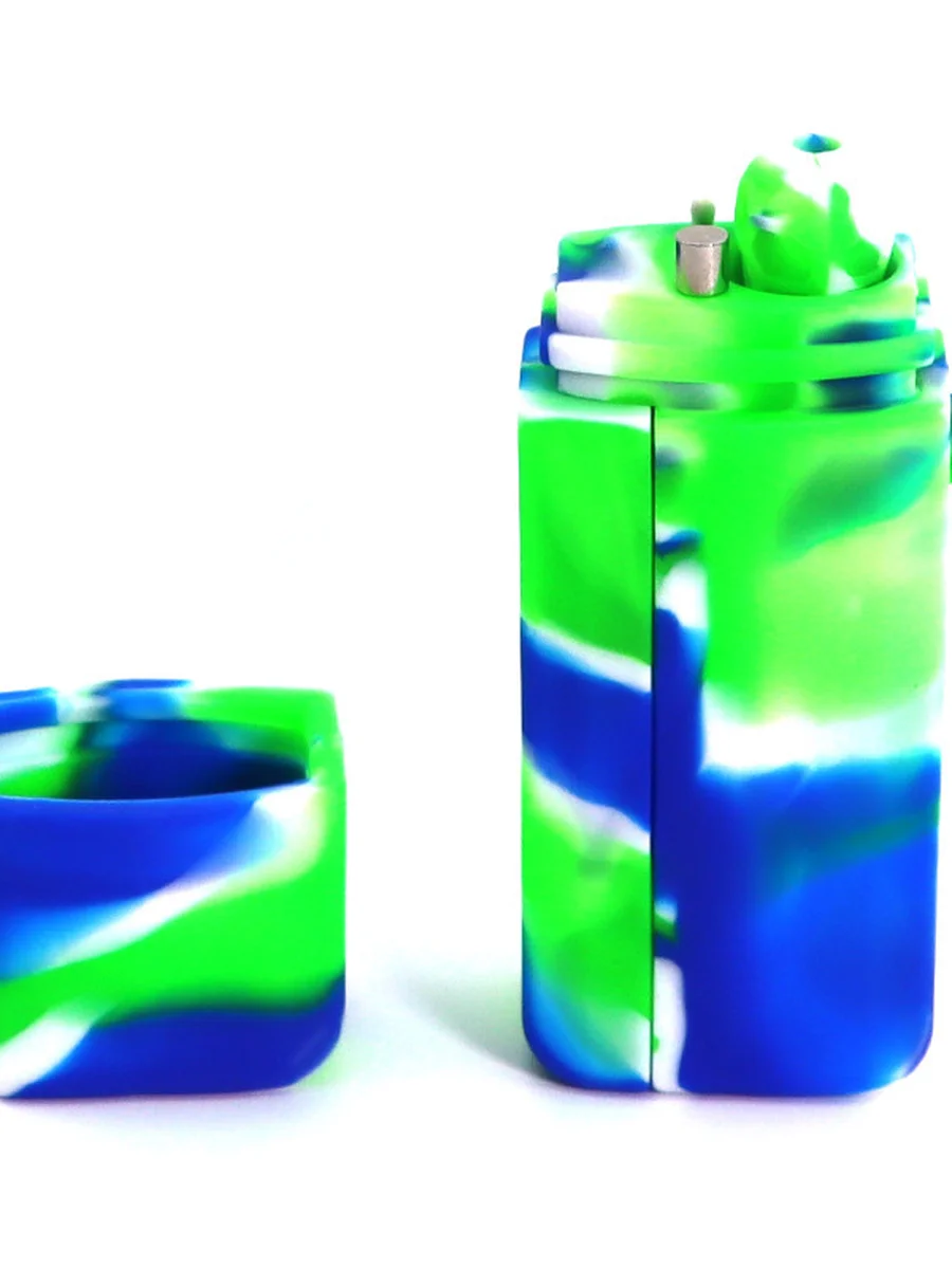 Portable Silicone & Glass Pipe Kit, 6 image