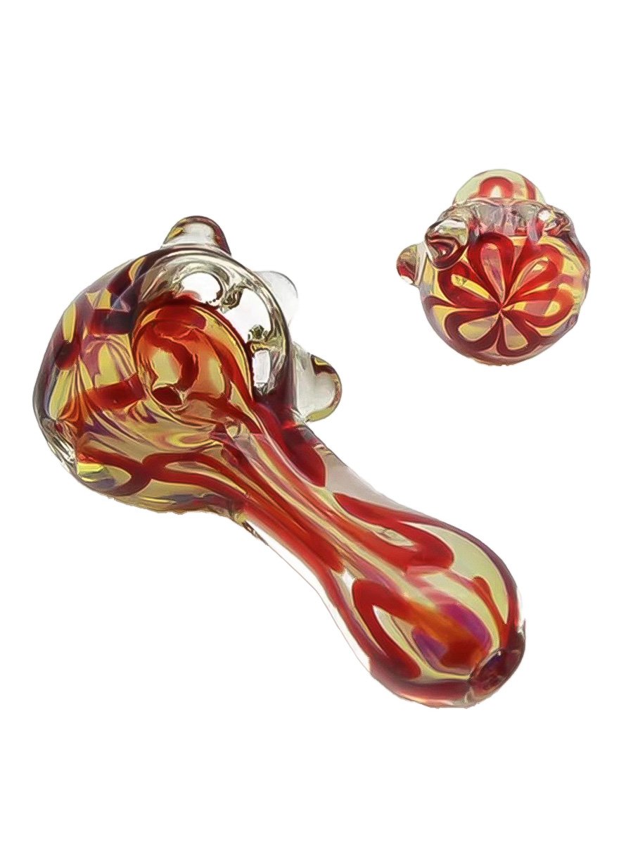 Marbled Multicolor Glass Pipe Marbled Multicolor Glass Pipe