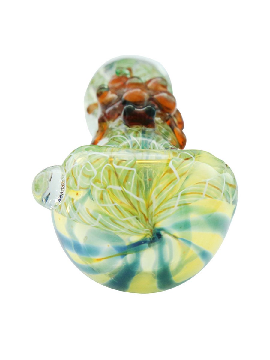 Swirled Fumed Spider Glass Pipe
2 Swirled Fumed Spider Glass Pipe
2