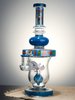 Lookah Bong 11" Cute Candy Stick Glass Water Pipe - Blue, Colors: Blue Lookah Bong 11" Cute Candy Stick Glass Water Pipe - Blue, Colors: Blue