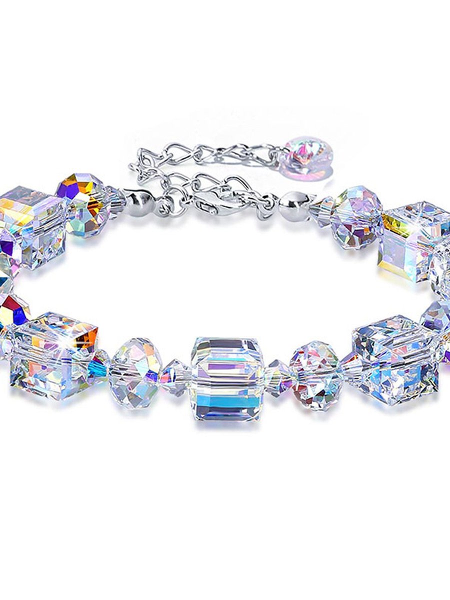 Colorful Crystal Bracelet Wristband, Quality: Rhombic, 2 image Colorful Crystal Bracelet Wristband, Quality: Rhombic, 2 image