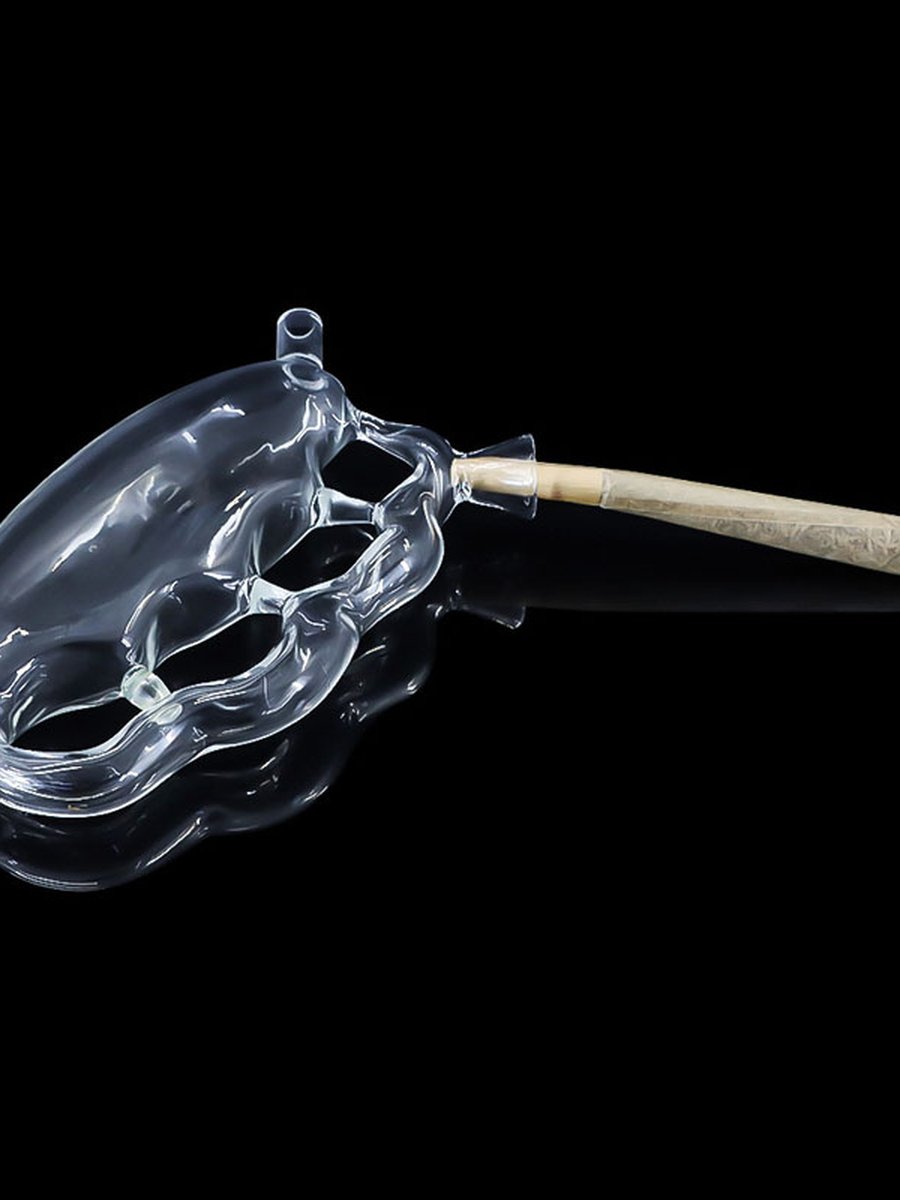Handheld Glass Smoking Pipe, 7 image Handheld Glass Smoking Pipe, 7 image