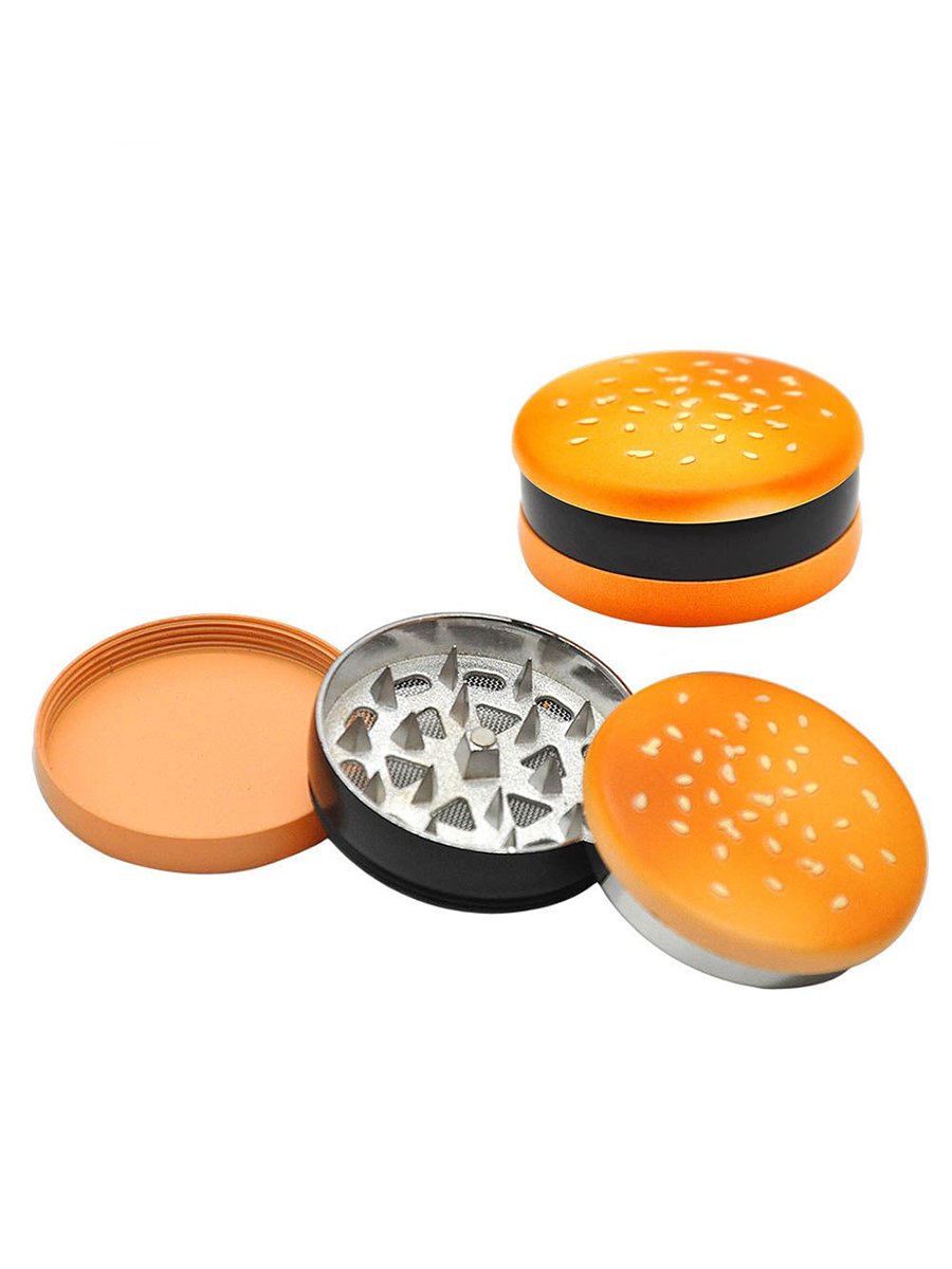 50MM Hamburg Layer Zinc Alloy Herb Grinder