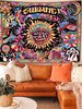 Sun Mushroom Tapestry, Size: 37.40x28.74inch, 6 image Sun Mushroom Tapestry, Size: 37.40x28.74inch, 6 image