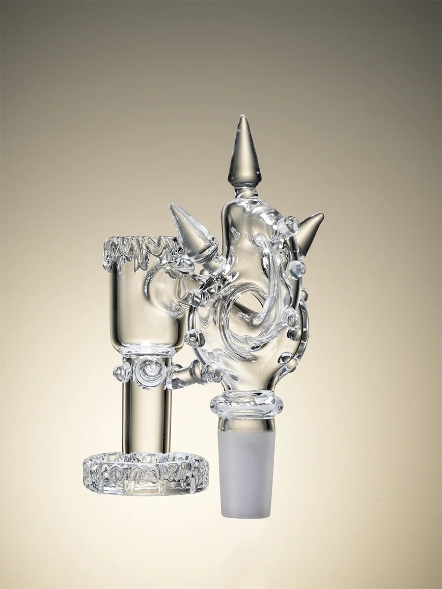 Quartz Banger Nail with Clamp Ring5 Quartz Banger Nail with Clamp Ring5