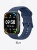 Alexa Heart Rate & Blood Pressure Smart Watch, Color: Blue