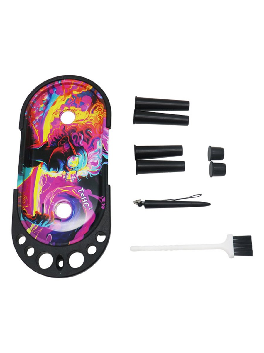 Rolling Tray Cone Filler Pre Roll Set includes Rolling Tray Cone Filler Pre Roll Set includes