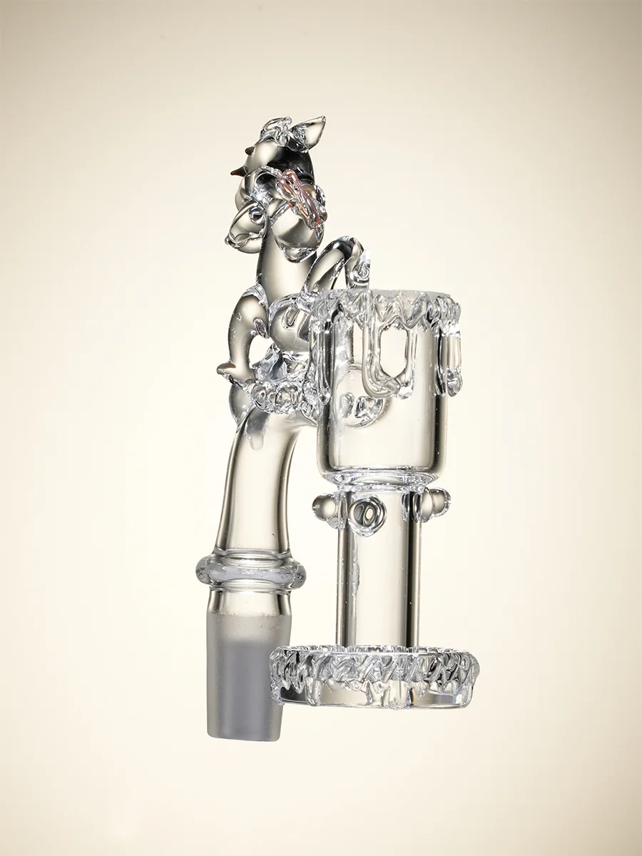 14MM Lucky Rat Quartz Dab Nail, 5 image