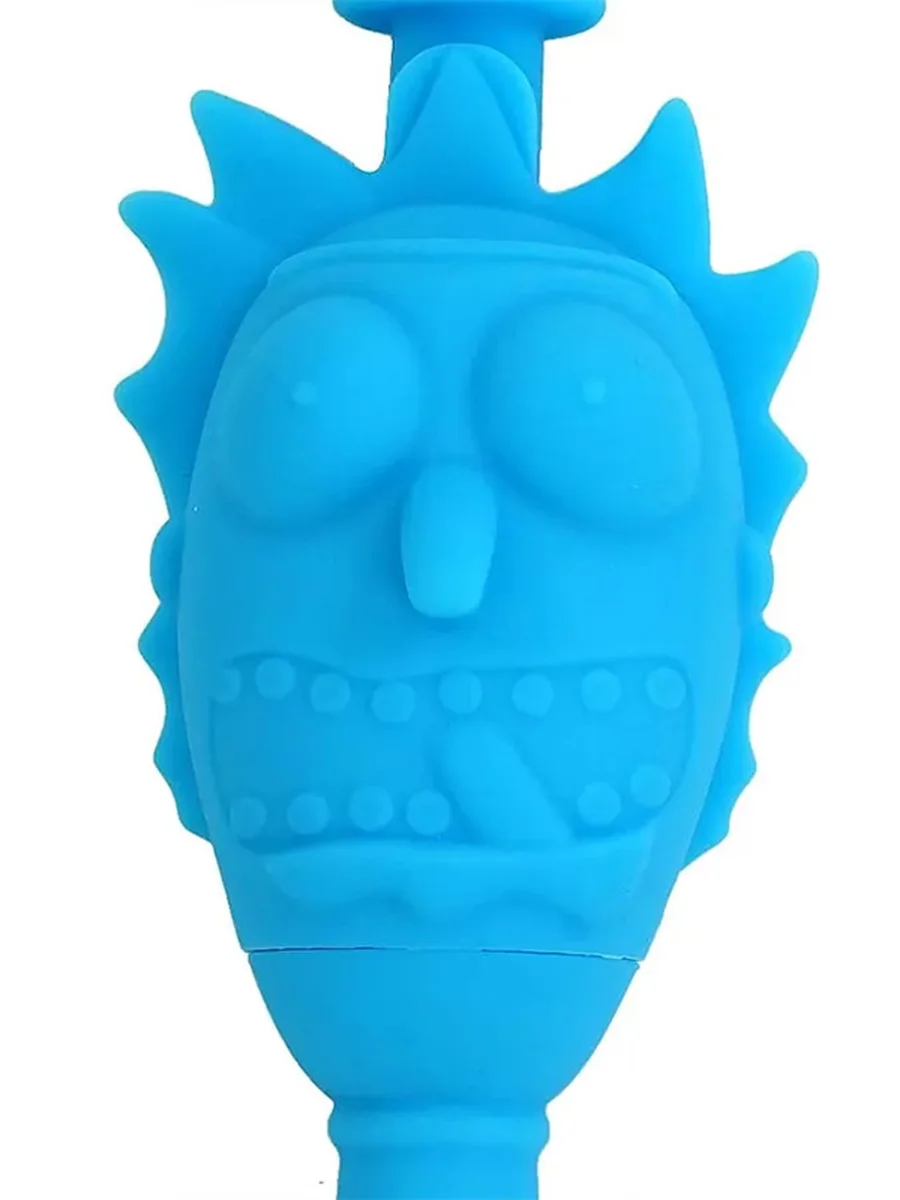 Face-Shaped Silicone Glass Nectar Collector Face-Shaped Silicone Glass Nectar Collector