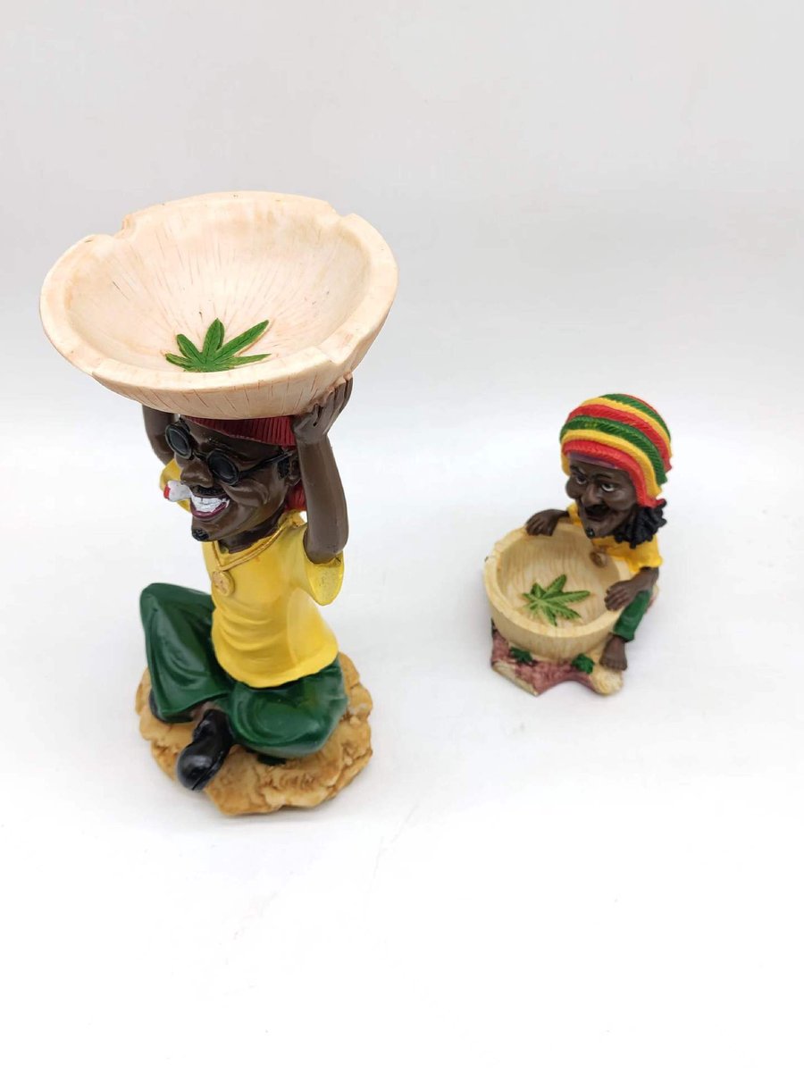 Jamaican Resin Ashtray