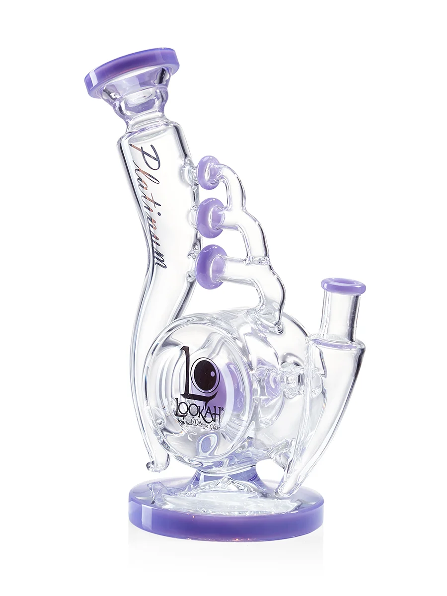 super recycler accordion dab rig purple side