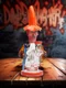 Lookah Rig 9.4" Cool Mystic Wizard Dab Rig, Colors: Orange
