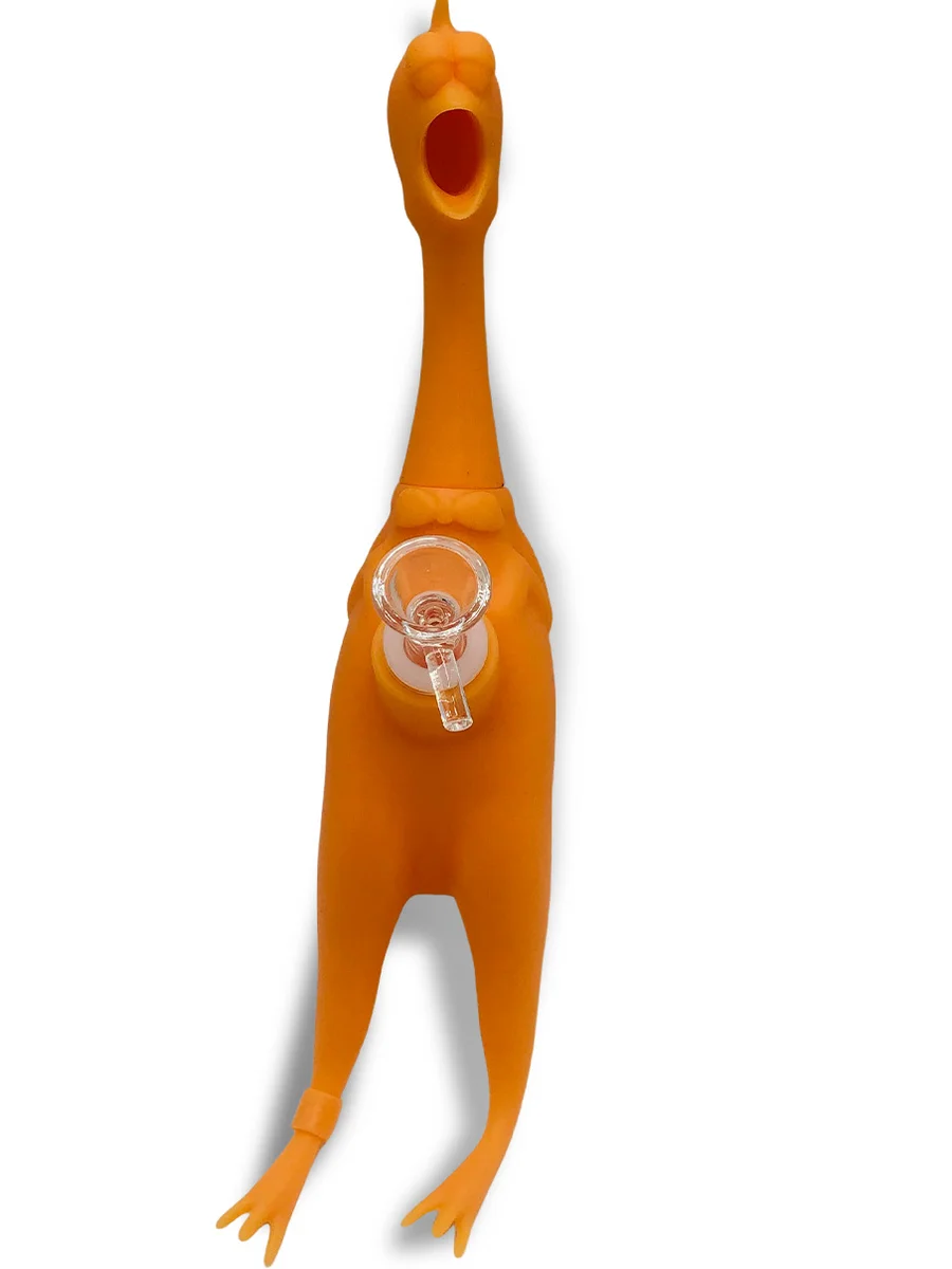 Screaming Chicken Silicone Bong Screaming Chicken Silicone Bong