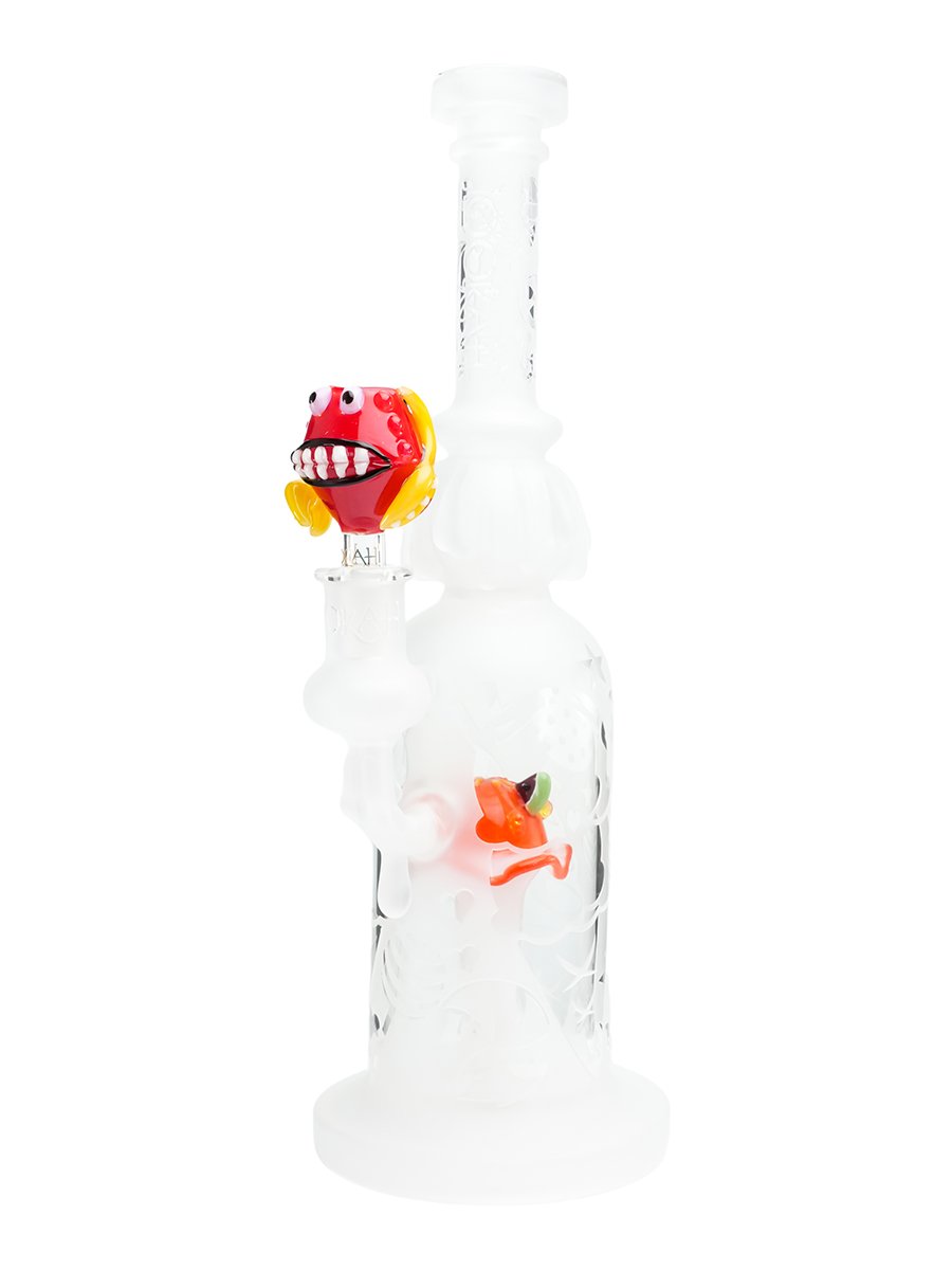 Red Mutant Crab Glass Bowl 5 Red Mutant Crab Glass Bowl 5