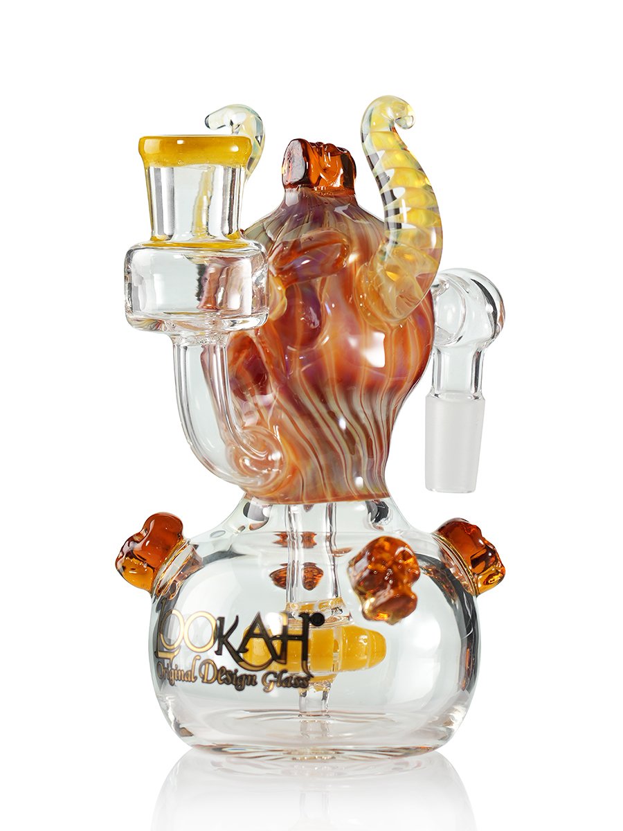 Yellow Demonic Ash  Catcher 2 Yellow Demonic Ash  Catcher 2