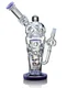 swiss cheese tree perc bong for an airy and delightful smoking experience purple